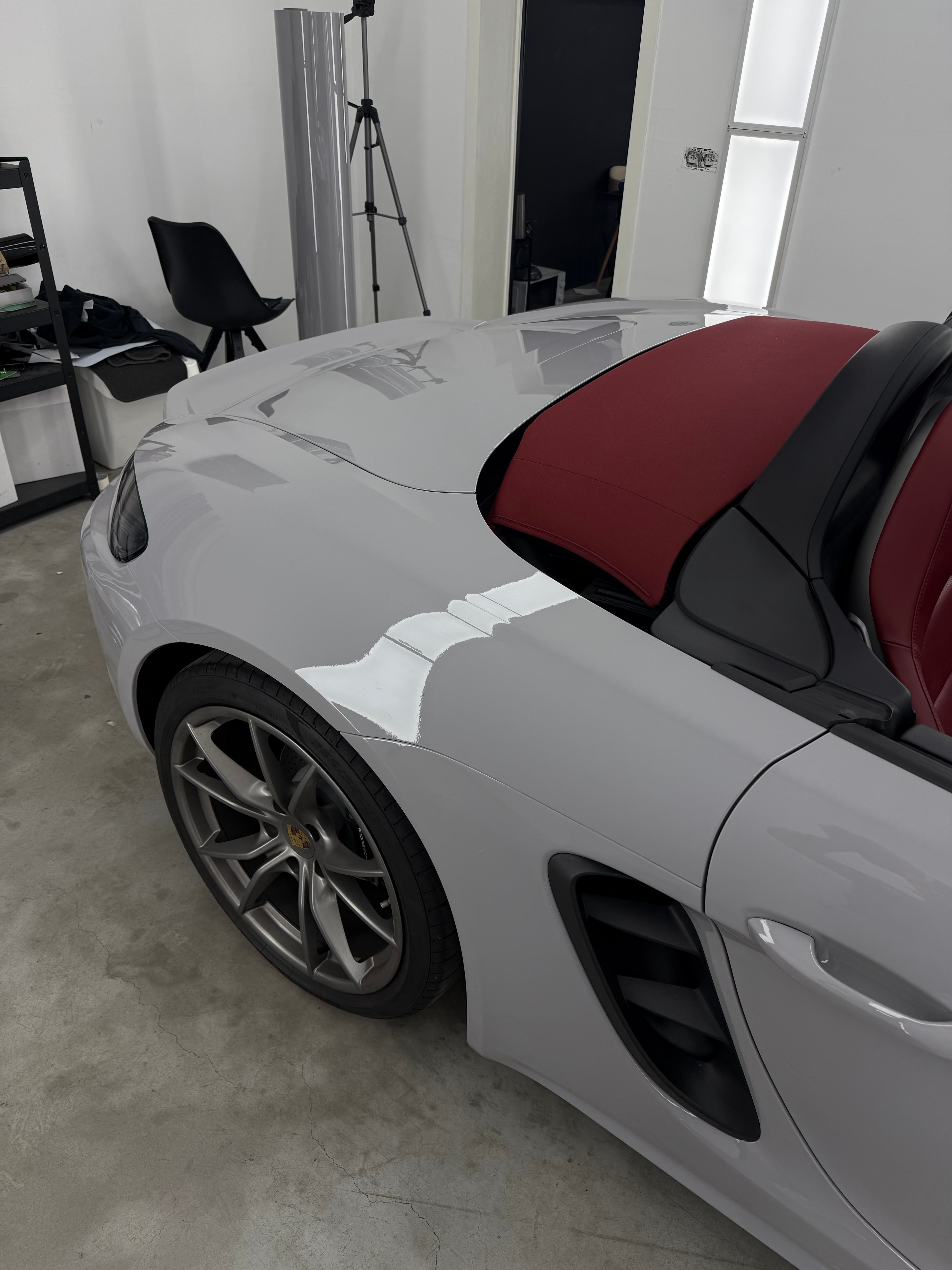 Porsche Boxster après polissage professionnel chez Cover'A